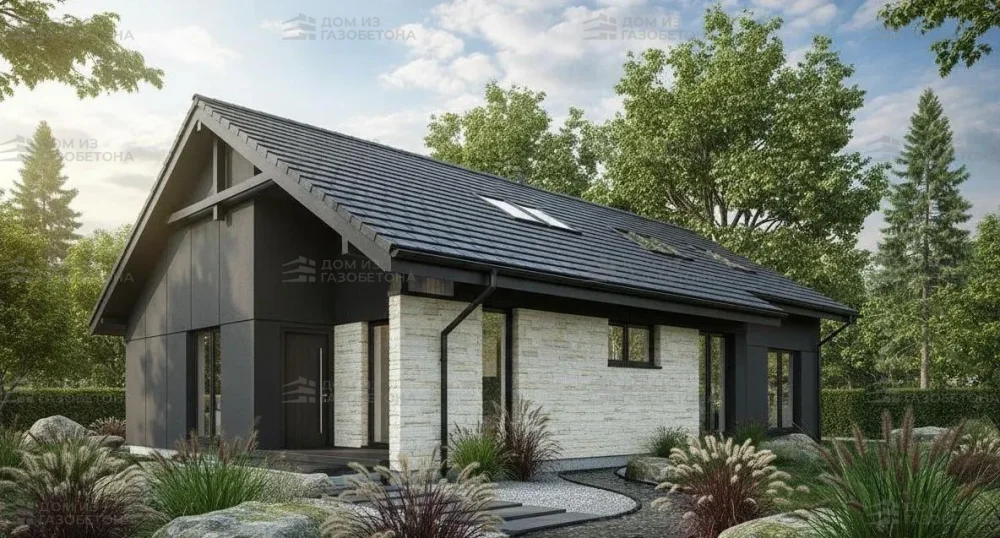 Проект Двухэтажный дом 14 на 13, 151 м2