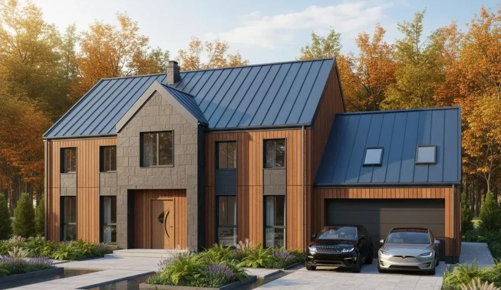 Проект Двухэтажный дом 17 на 10, 198 м2